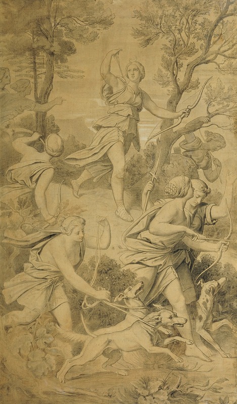 Diana mit ihren Gefährtinnen — Мориц фон Швинд