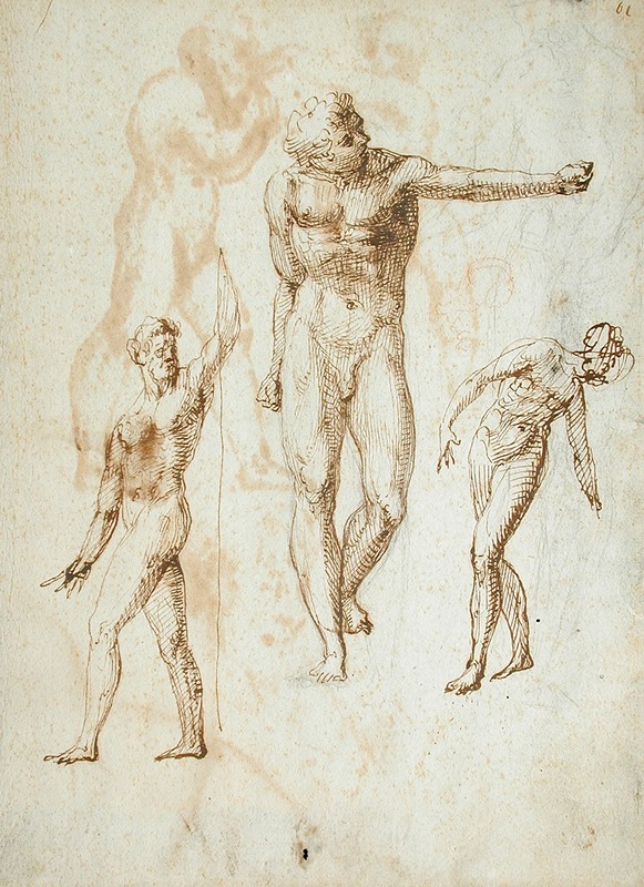 Sheet of Studies by Аноним — digital art print download