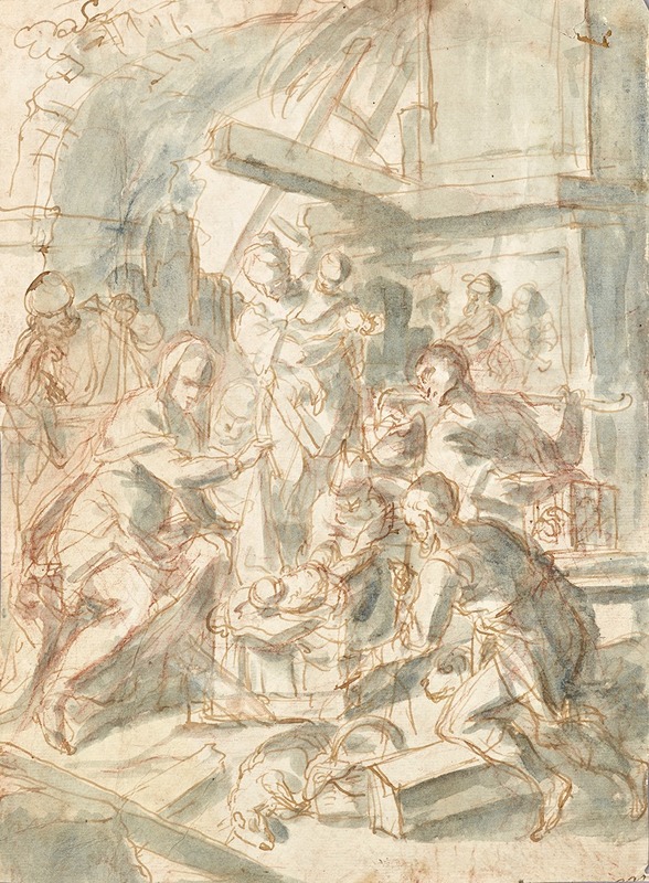 Circumcision of Christ by Аноним, 1650-1700 — digital art print download