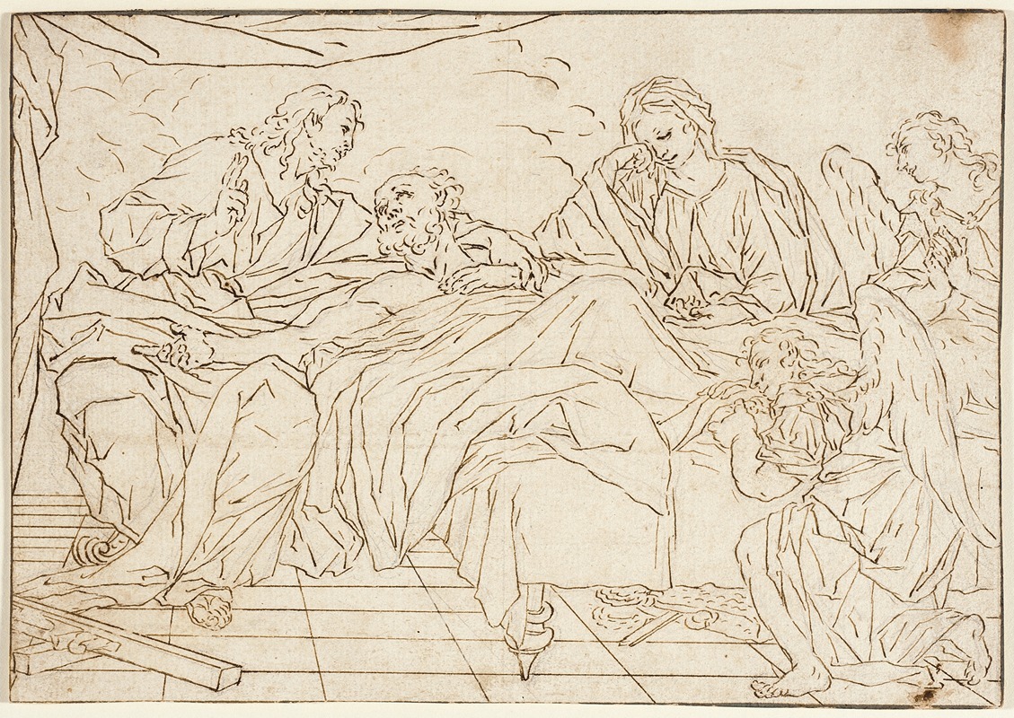 Death of St. Joseph — Аноним