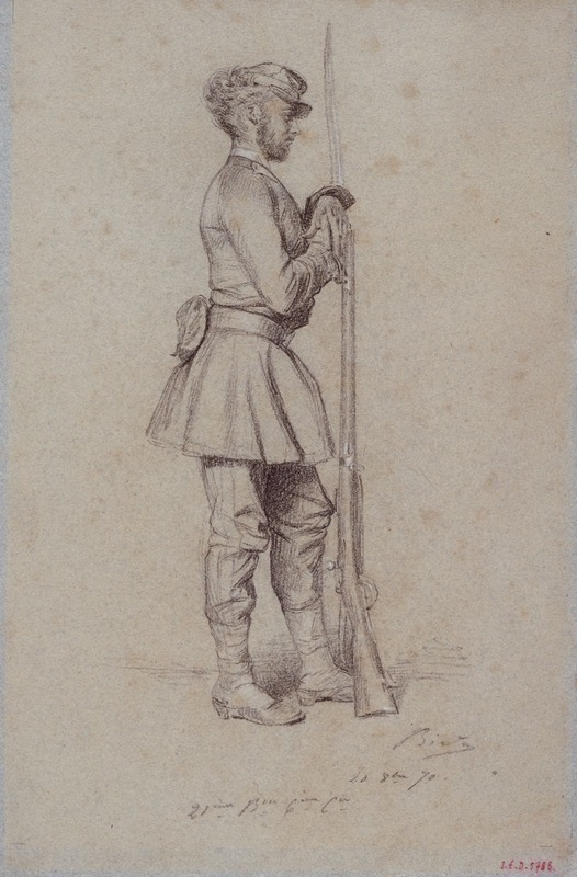 Portrait de Georges Duruy. by Александр Бида, 1870 — digital art print download