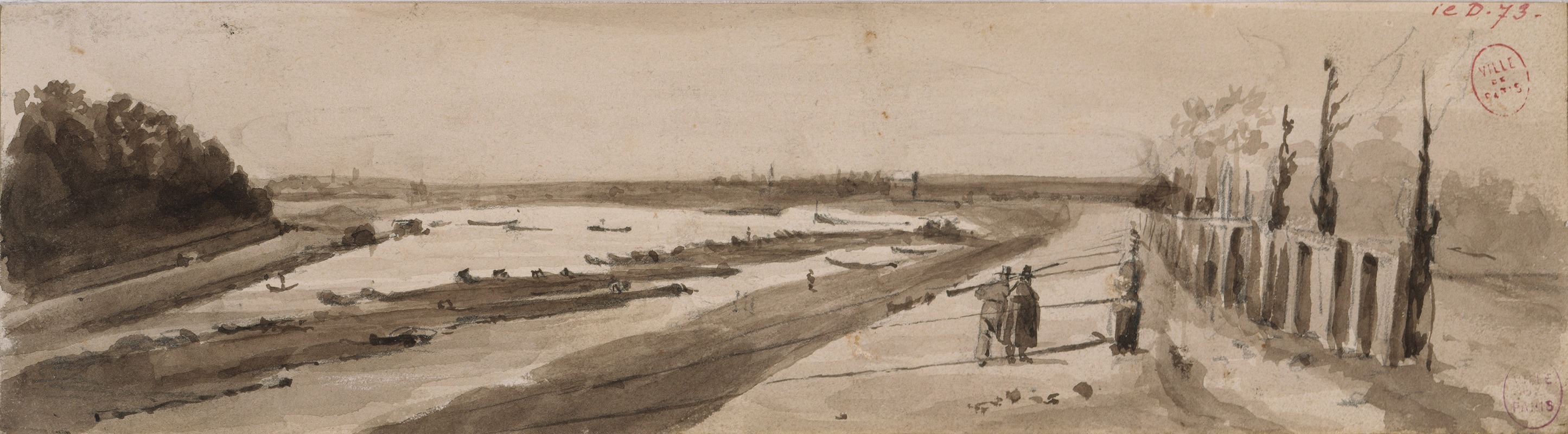 Parc de Bercy (quai de la Gare). — Auguste-Sébastien Bénard