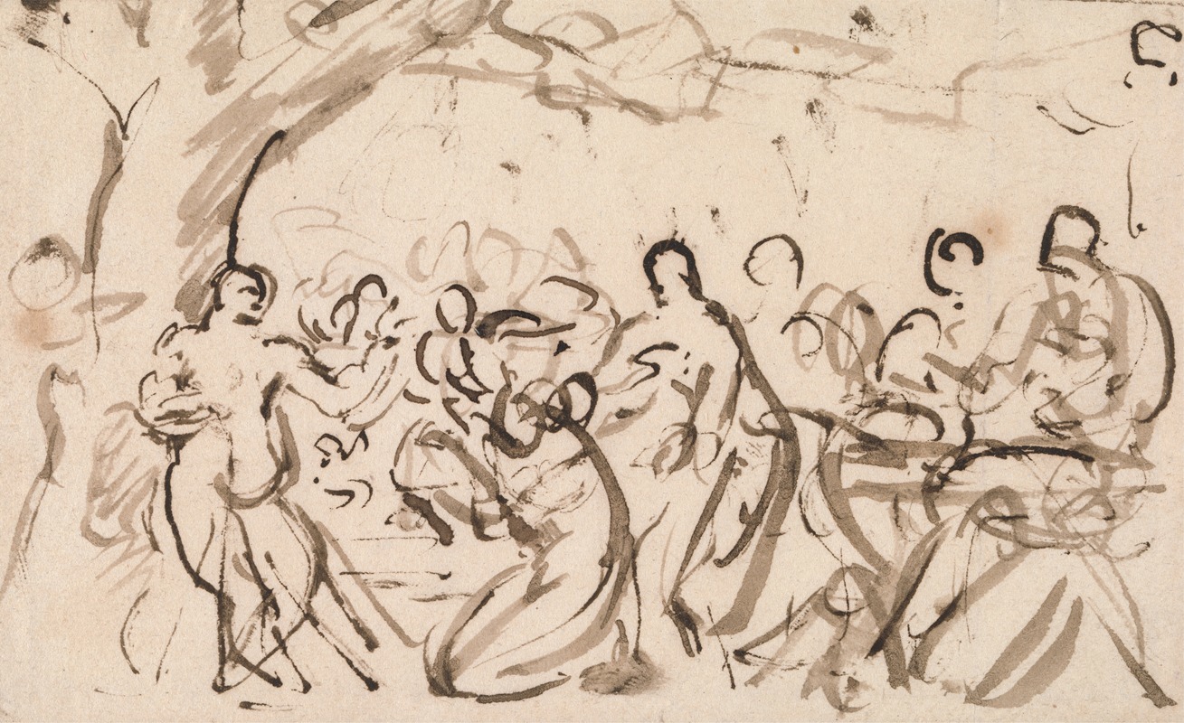 Composition Study by Benjamin Robert Haydon — digital art print download