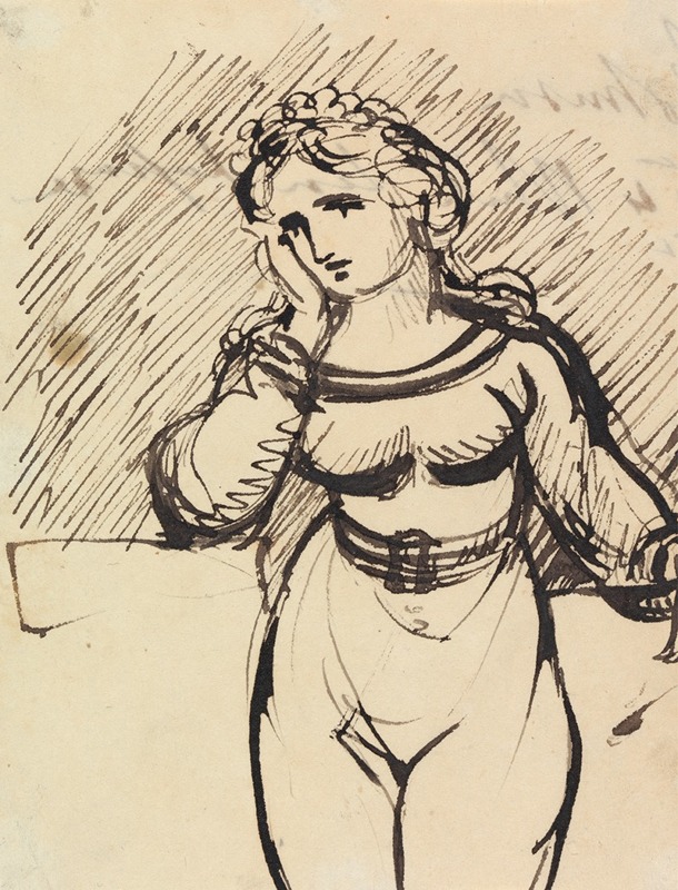 Figure Study of a Woman — Benjamin Robert Haydon