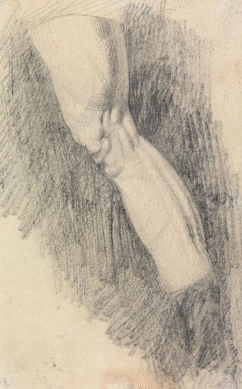 Muscular Study of a Leg by Benjamin Robert Haydon — digital art print download