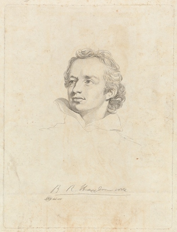 Portrait of, Benjamin Robert Haydon — Benjamin Robert Haydon