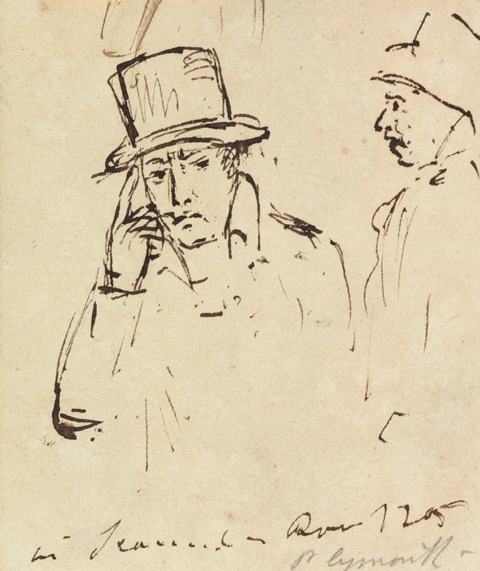 Studies of Men with Hats — Бенджамин Роберт Хейдон