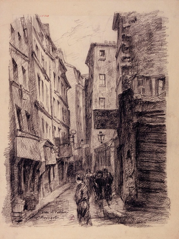 La rue de Venise by Камиль Бурже, 1855-1912 — digital art print download