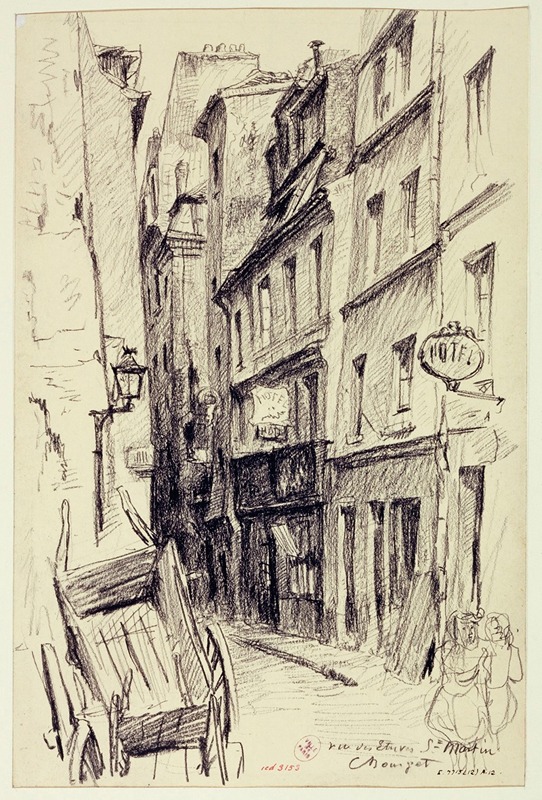 Rue des étuves Saint-Martin — Camille Bourget
