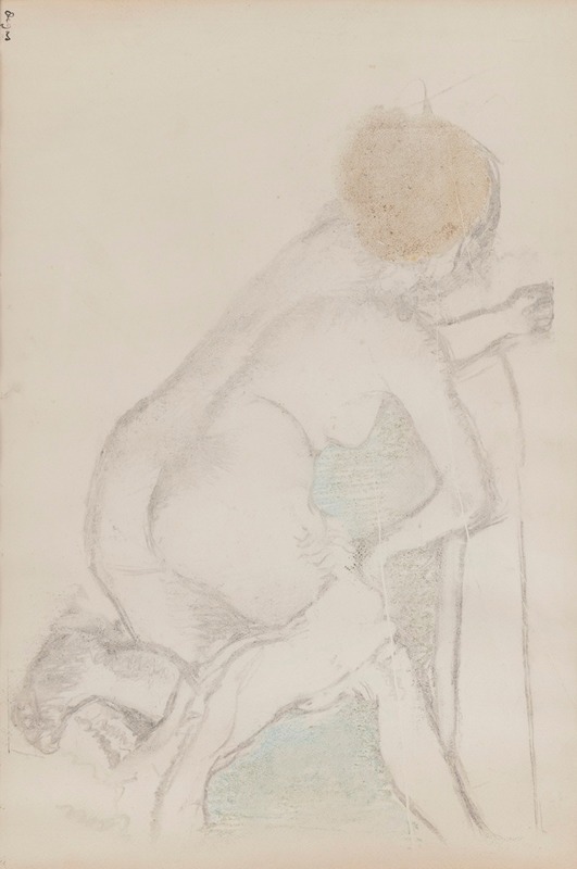 Femme s'essuyant — Edgar Degas