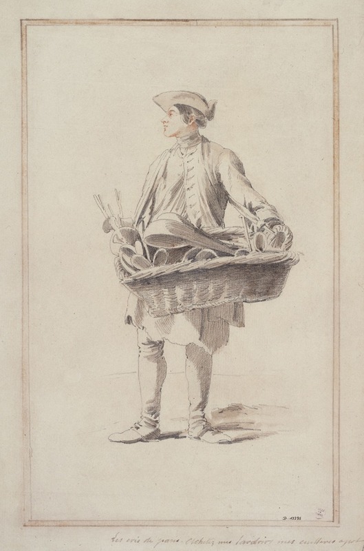 Potier, rétameur by Edmé Bouchardon, 1698 - 1762 — digital art print download