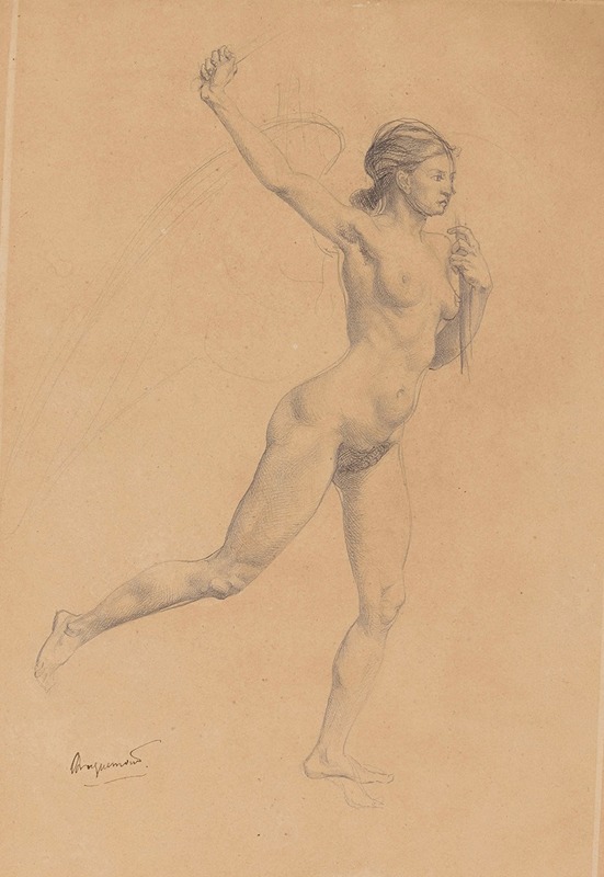 Etude de femme — Félix Bracquemond