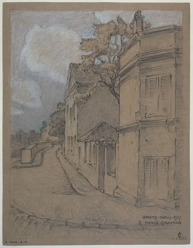 2 импас Жирардон by Фердинанд Боберг, 1927 — digital art print download