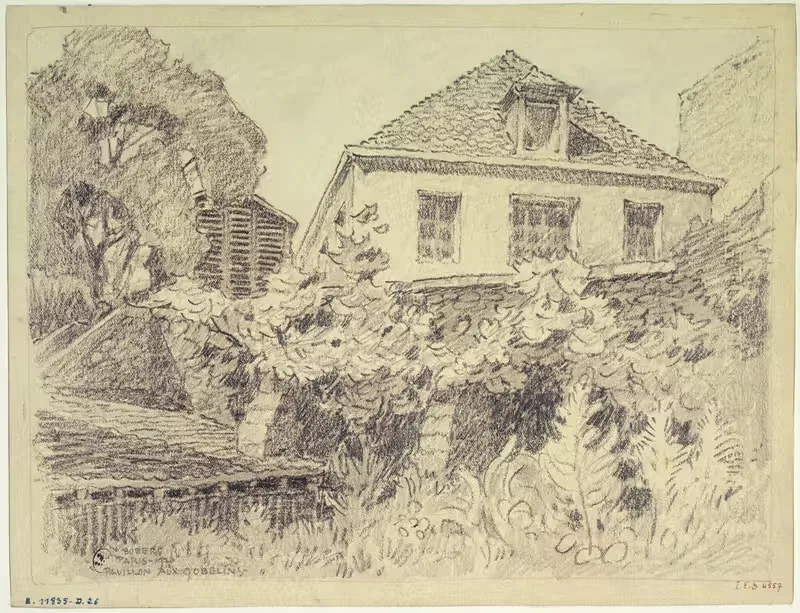 Logement d'artiste aux Gobelins — Ferdinand Boberg