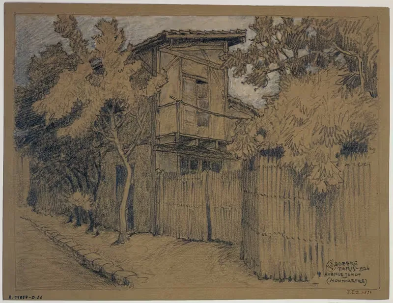 Maison, 4 avenue Junot by Ferdinand Boberg, 1926 — digital art print download