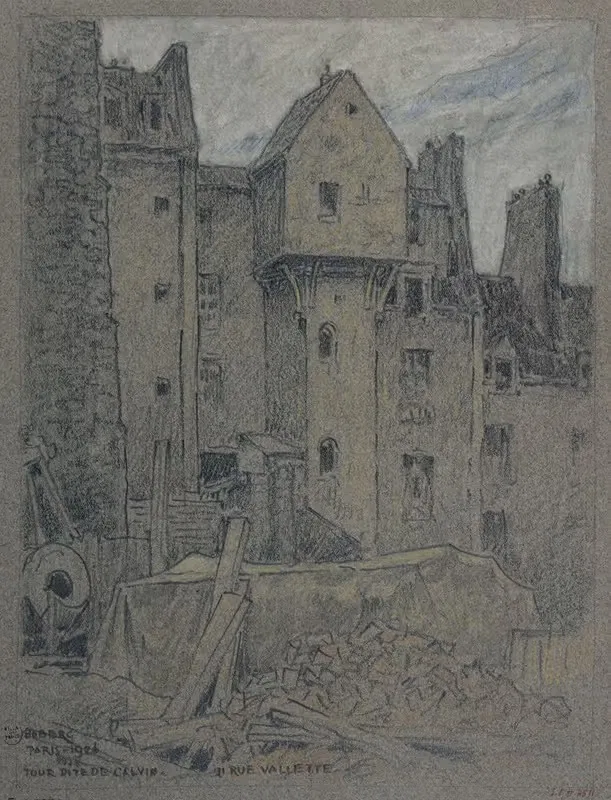 Tour dite de Calvin, 21 rue Valette — Ferdinand Boberg
