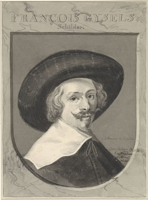 Portret van Frans Gijsels by Жерар ван Неймеген, 1776 — digital art print download