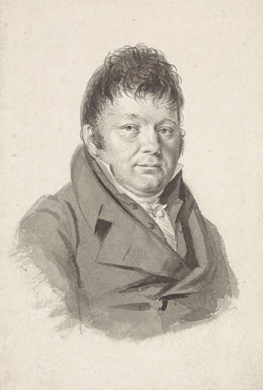 Portret van Carl Joseph Fodor — Hendrik Willem Caspari