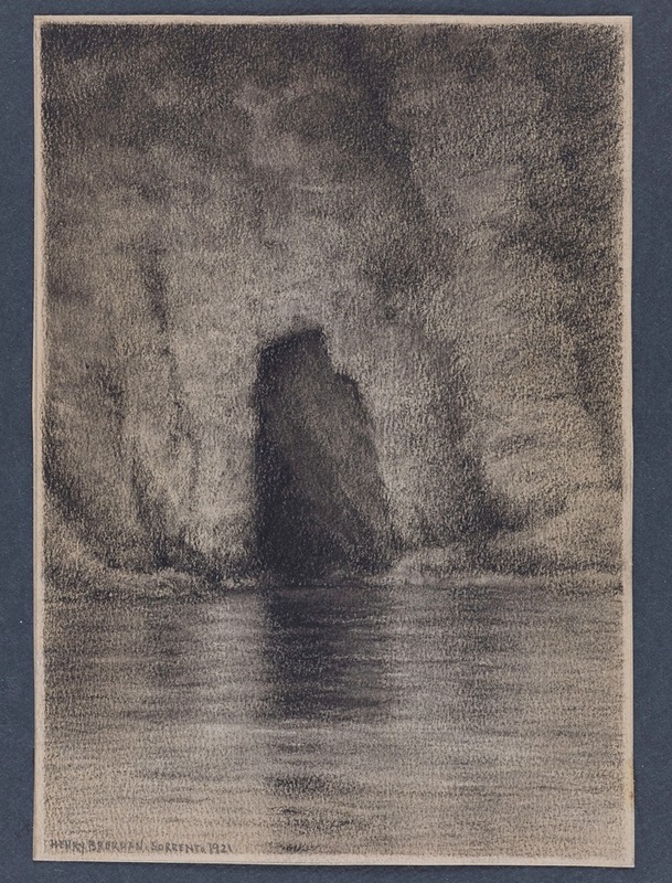 Grotte à Sorrente by Генри Брокман, 1921 — digital art print download