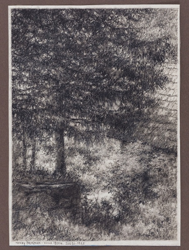 Villa Ibsen, Siusi by Henry Brokman, 1925 — digital art print download