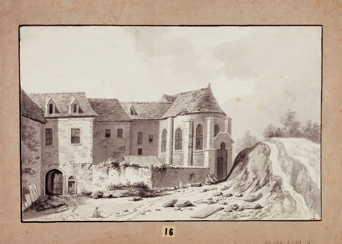 Démolition de l'église des Chartreux de Paris — Jacques Bertaux