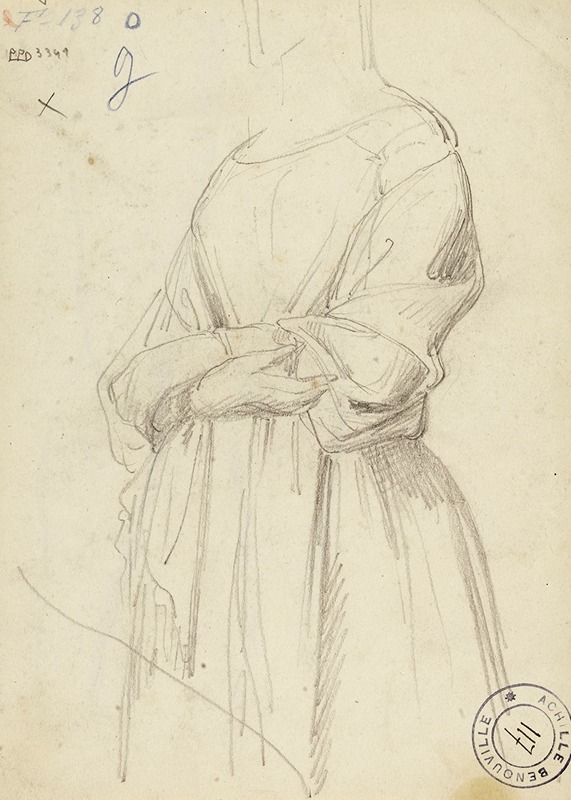 Torse de femme — Jean-Achille Benouville