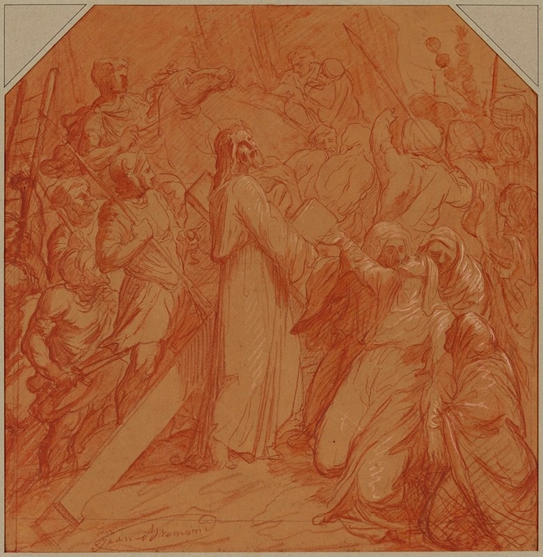 Evanouissement de la Vierge by Jean-François Brémond — digital art print download