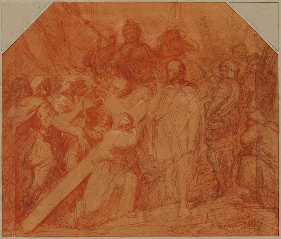 Jésus tombe sous le poids de la Croix — Jean-François Brémond