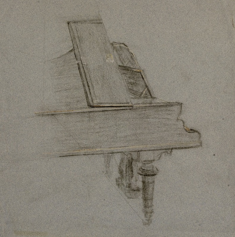 Etude pour le piano du 'Bal blanc' — Joseph-Marius Jean Avy