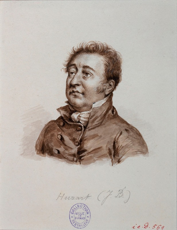Portrait de Jean-Baptiste Huzard — Julien Léopold Boilly
