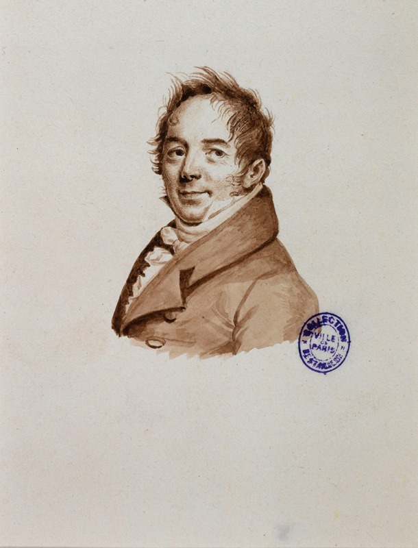 Portrait du sculpteur Bosio — Julien Léopold Boilly