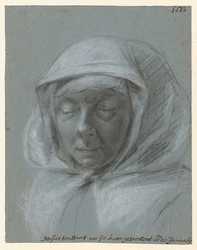 Portret van Wiesken Matthijs — Moses ter Borch