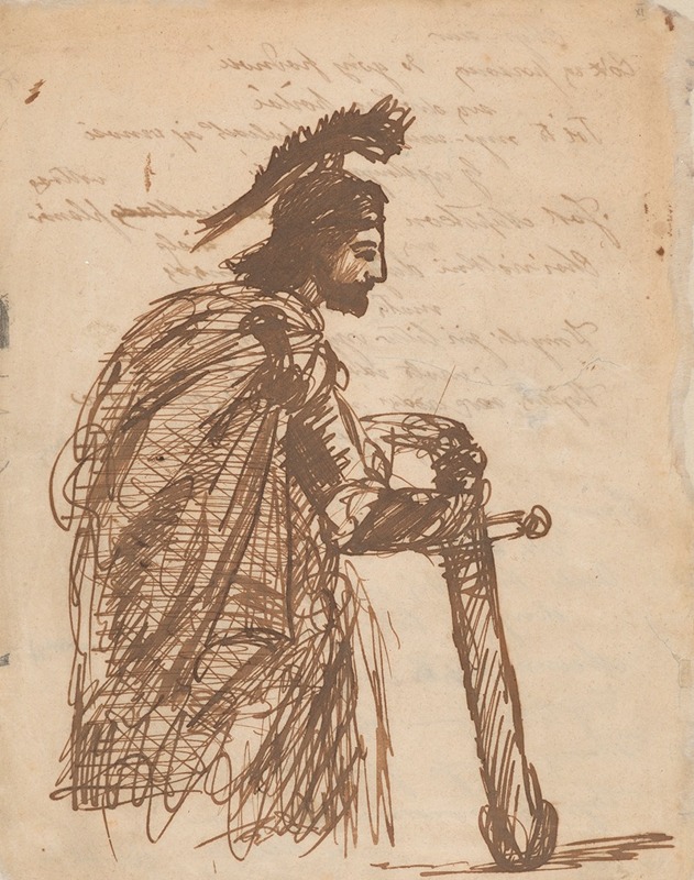 Roman soldier by Stanisław Wyspiański, 1883 — digital art print download