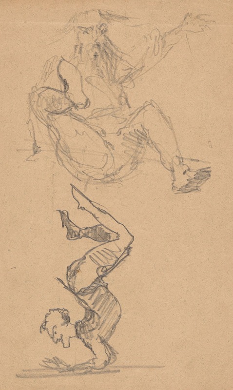 Satirical sketches by Станислав Выспяньский, 1886 — digital art print download
