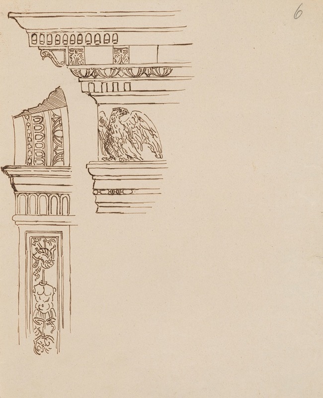 Studies of Elements of Italian Architecture — Stanisław Wyspiański