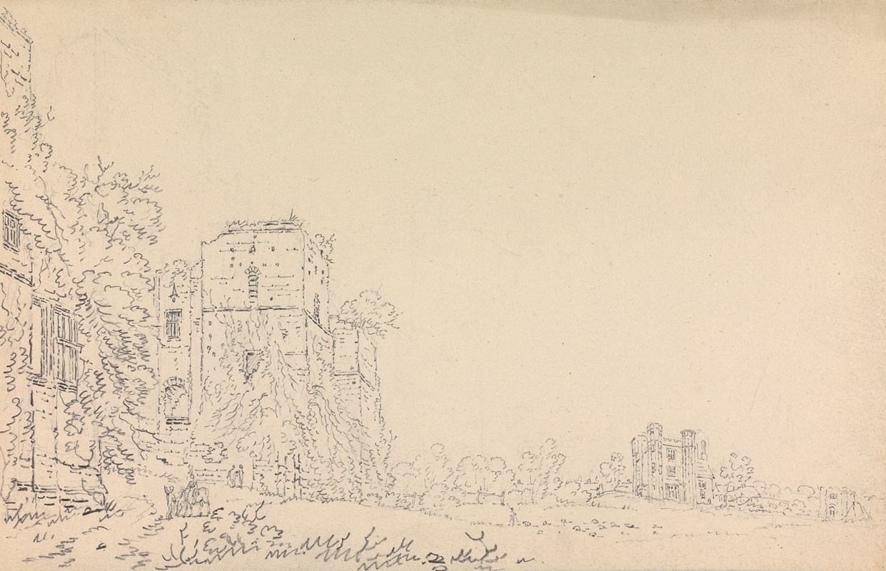 Unidentified Castle by Томас Гиртин — digital art print download