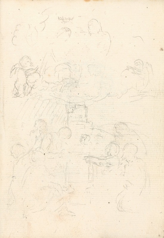Sketch by Бенджамин Уэст — digital art print download