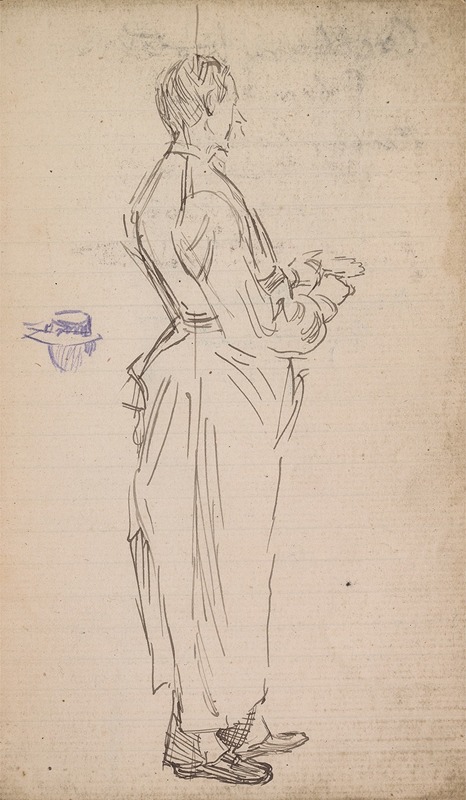 Sketchbook Drawing by Charles Samuel Keene — digital art print download