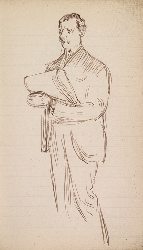 Sketchbook Drawing by Charles Samuel Keene — digital art print download