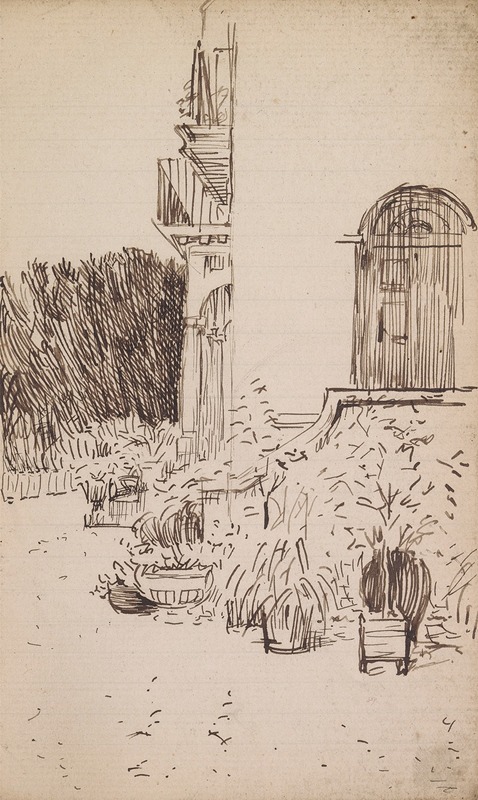 Sketchbook Drawing by Charles Samuel Keene — digital art print download
