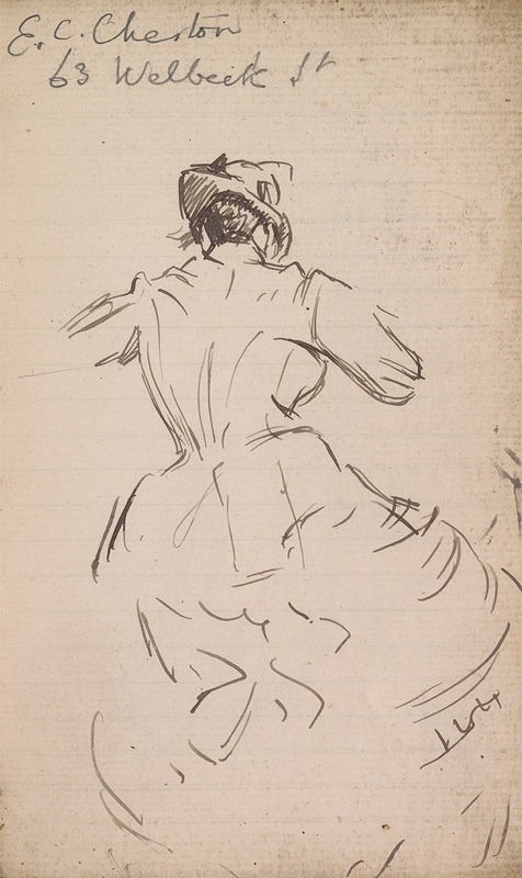 Sketchbook Drawing by Charles Samuel Keene — digital art print download