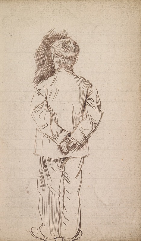 Sketchbook Drawing by Charles Samuel Keene — digital art print download