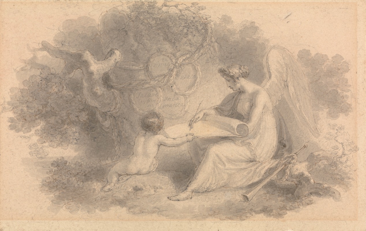 Allegory of Napoleonic Battles — Edward Francis Burney