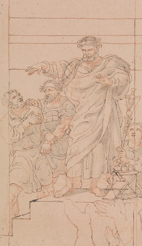 Study for the Figure of Grammateus — Эдвард Фрэнсис Берни