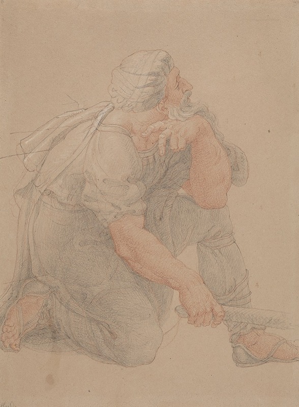 Study for the Magus by Эдвард Фрэнсис Берни — digital art print download