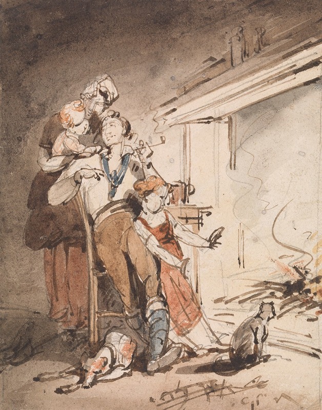 A Sailor and His Family — George Chinnery