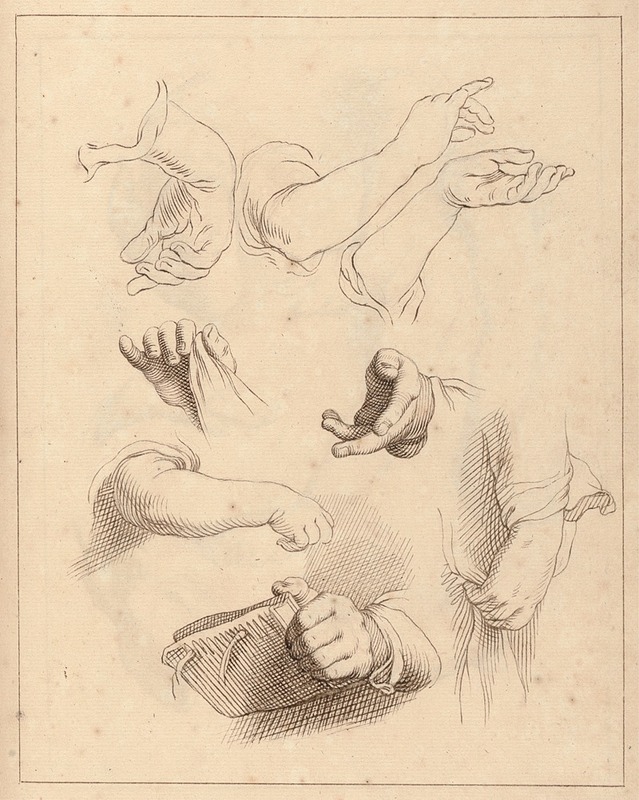 Sketches of Hands. by Hamlet Winstanley — digital art print download