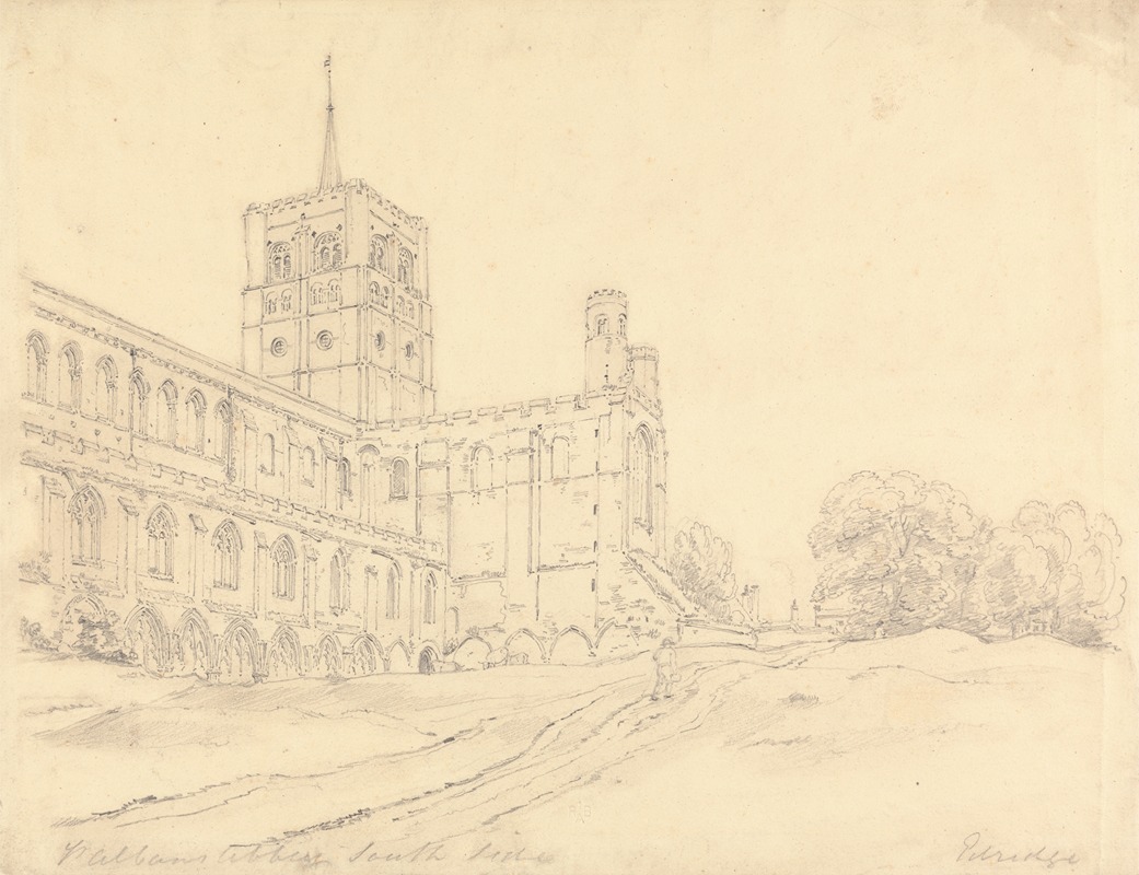 St. Alban's Abbey by Henry Edridge — digital art print download
