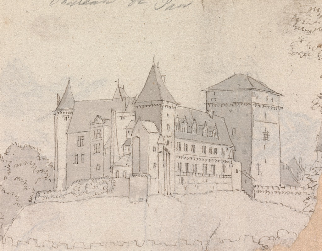 Châteaux by Генри Свинберн — digital art print download