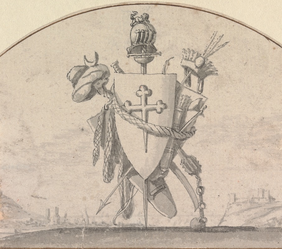 Coat of Arms Design by Генри Свинберн — digital art print download